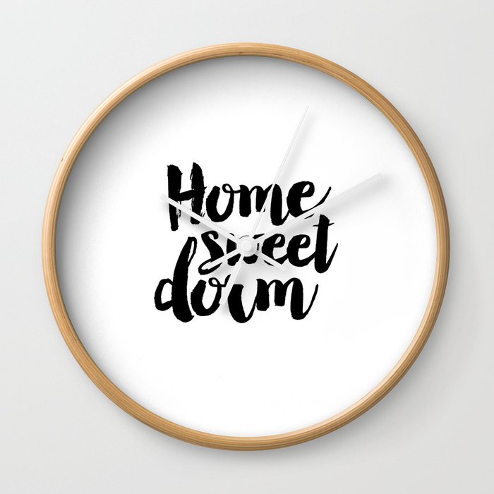 Home Sweet Dorm Home Sweet Home Funny Print Home Decor Wall Art