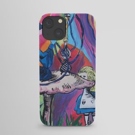 "Trippy Alice in Wonderland" iPhone Case