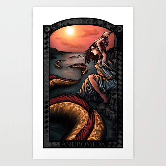 Andromeda Art Print