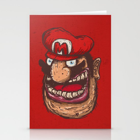 Mario Stationery Cards