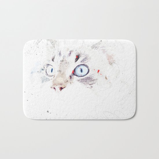 Cat Eyes Bath Mat
