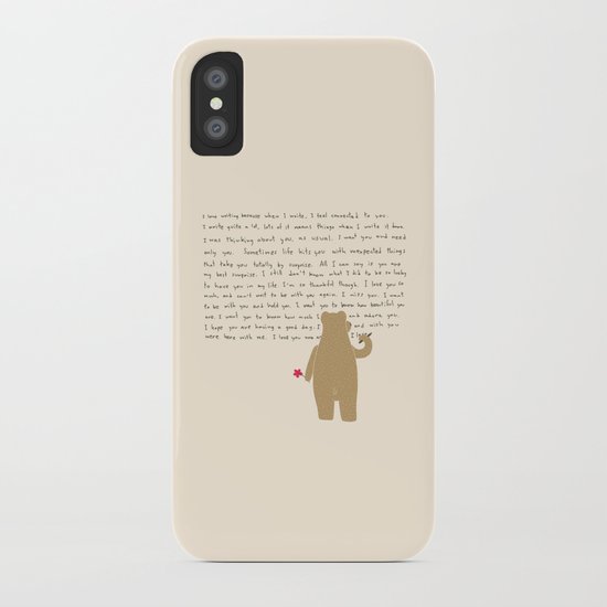 Writing iPhone Case