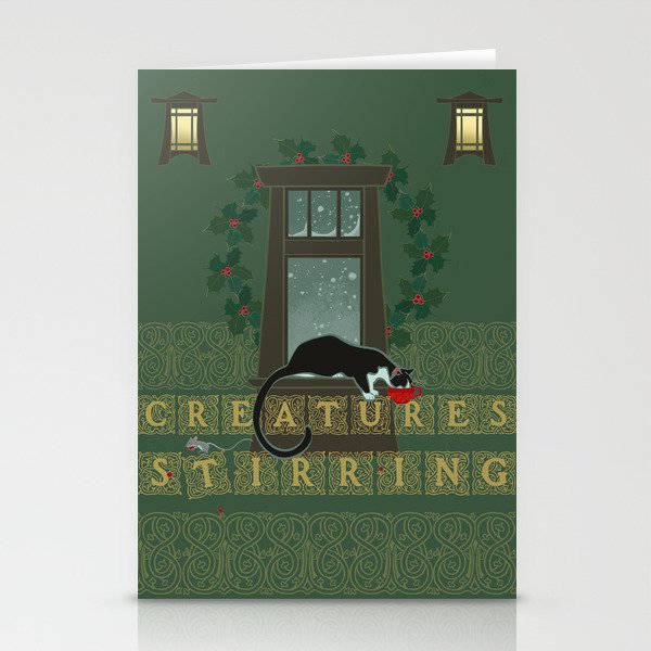 Creatures Stirring Stationery Cards
