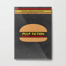 Pulp Fiction Metal Print
