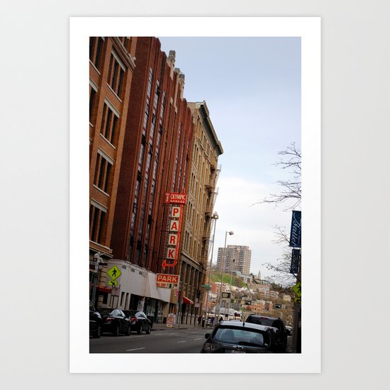 Thanksgiving in Cincinnati Art Print