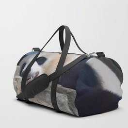 sleeping panda Duffle Bag