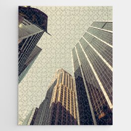 Walking with Skyscrapers Jigsaw Puzzle