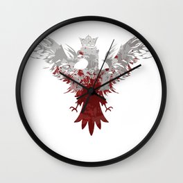 Polish eagle Wall Clock