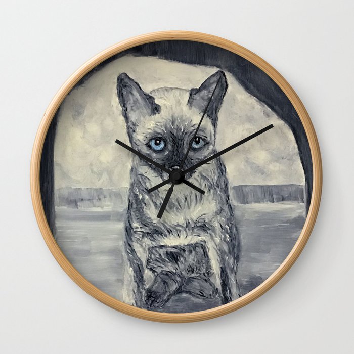 Vinnie the Vigilant  Wall Clock