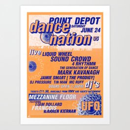 Dance Nation 95 Art Print