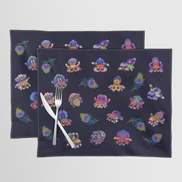 Peacock spider Placemat
