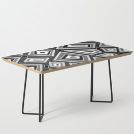 Abstract black geometrical shapes Coffee Table