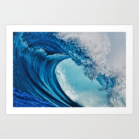 Indonesian Wavescape Art Print