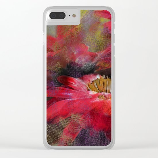 Gerbera mystery(magical). Clear iPhone Case