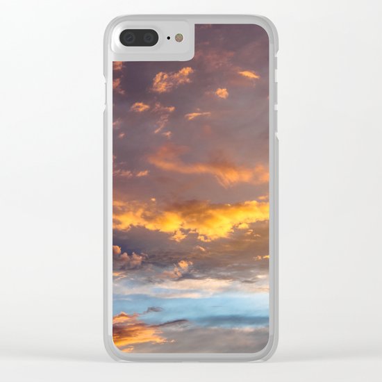 Heavenly Awakening Clear iPhone Case