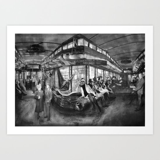 The Hopper: Interior Art Print