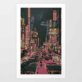 Tokyo Cyberpunk Art Print