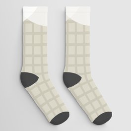 Grid retro color shapes 22 Socks