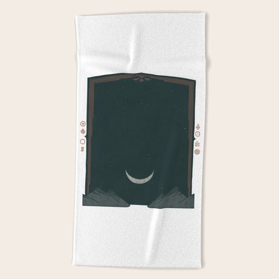 The Night Beach Towel
