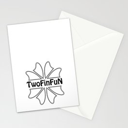 TwoFinFun Stationery Cards