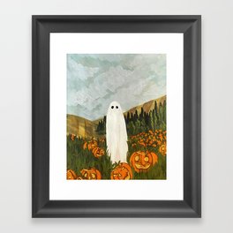 Ghosty Boy Framed Art Print