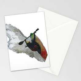 Kayak Decent Stationery Cards