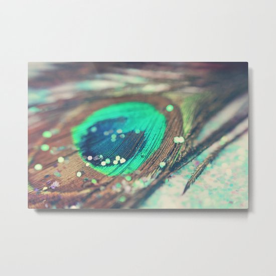 Peacock's Dream Metal Print
