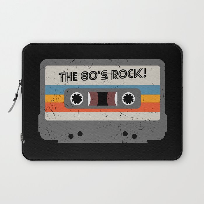 The 80’s Rock Cassette Tape Retro Laptop Sleeve