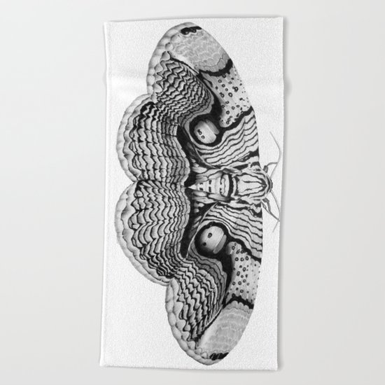 Brahmin Moth Beach Towel
