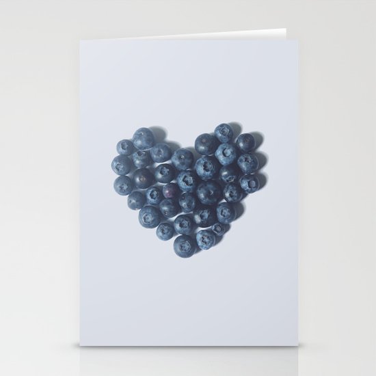 Blueberry Love Stationery Cards
