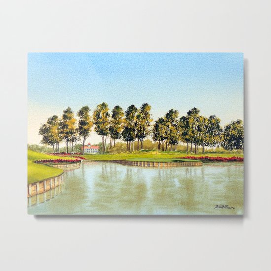 Sawgrass TPC Golf Course 17th Hole Metal Print by ...
