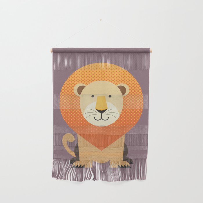 Whimsy Lion Wall Hanging