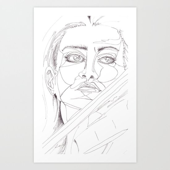 feeling the passion Art Print