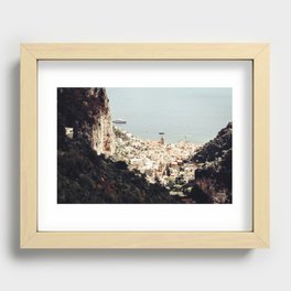 Airy Amalfi Recessed Framed Print