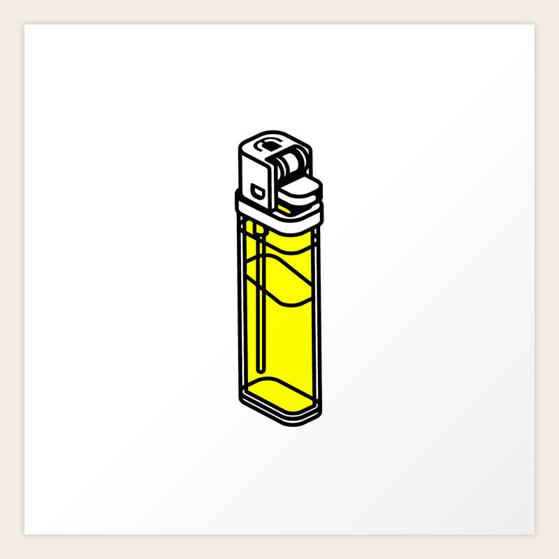 The Best Lighter Art Print