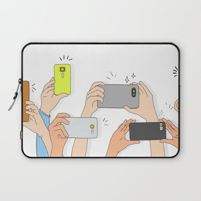 Say Cheese Laptop Sleeve