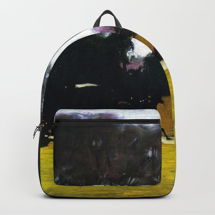 Central Park - New York City Landscape Painting by George Wesley Bellows Backpack