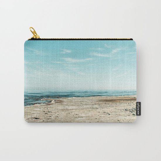 Sand beach Ocean Carry-All Pouch