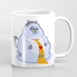 #1 Dad - Fat Cat Coffee Mug
