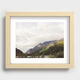 Crow Pass, Anchorage AK Recessed Framed Print