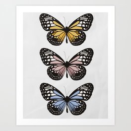 Butterfly Love Art Print