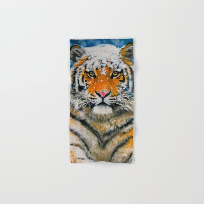 Siberian Tiger Hand & Bath Towel