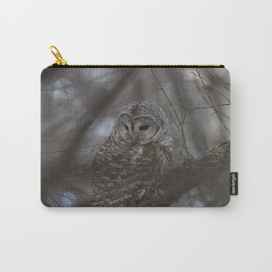 Barred Owl Carry-All Pouch