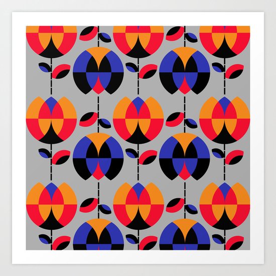 HappyGarden Art Print
