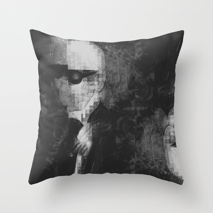 Karl Lagerfeld Tribute - Kendall Throw Pillow