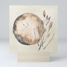 Bunny in the Moon Mini Art Print