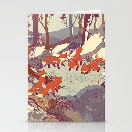Fisher Fox Stationery Cards