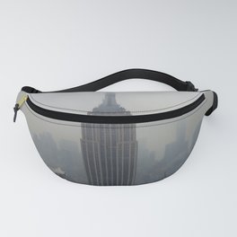 Grey Clouds over New York City Fanny Pack