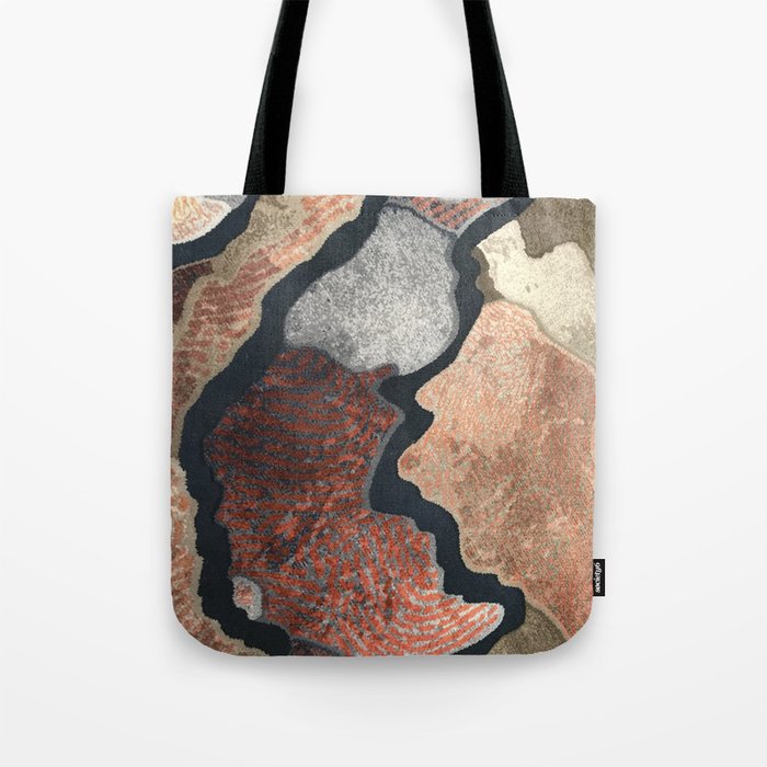 Colorful Abstract Shapes Tote Bag