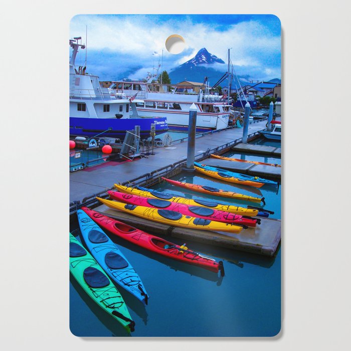 Kayaks Cutting Board